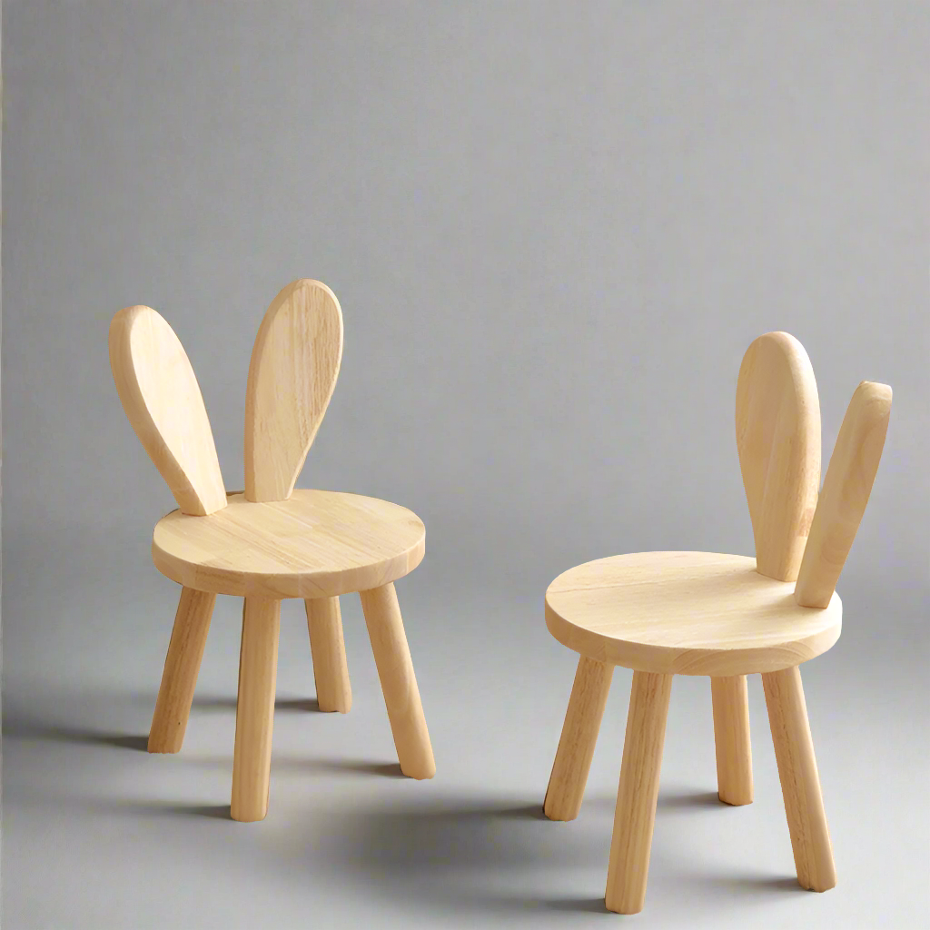 bunny ear children stool